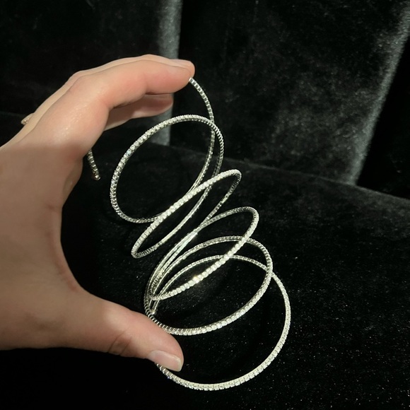 3/$15 Gold & Silver Wrap Jewel Bracelets - Picture 4 of 4